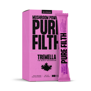 Pure Filth Tremella Mushroom Extract Powder - 20 x 3g (60g) Single Serve Stick Box