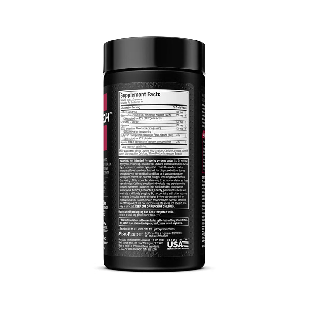 MuscleTech Hydroxycut Hardcore Elite - 110 Capsules