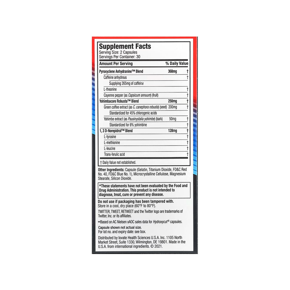 Hydroxycut Weight Loss Hardcore - 60 Capsules