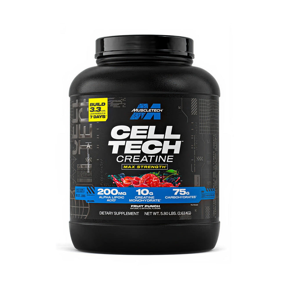 MuscleTech Cell-Tech Creatine (Fruit Punch) - 6 lbs
