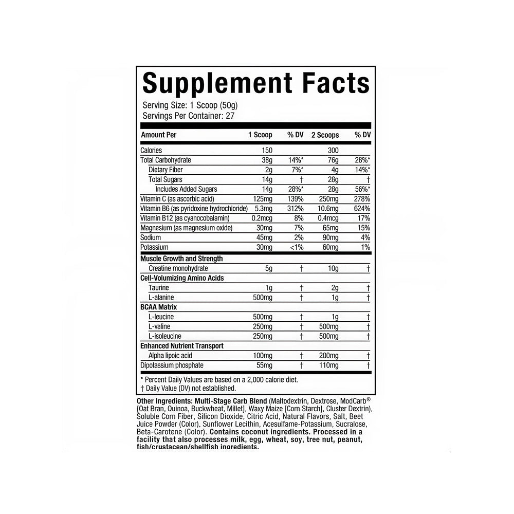 MuscleTech Cell-Tech Creatine (Tropical Citrus Punch) - 3 lbs