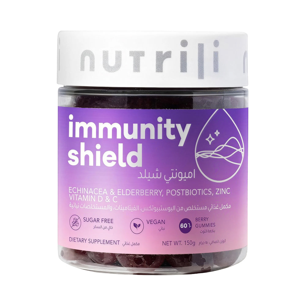 Nutrili  نيوتريلي جيلي دعم المناعة الخالي من السكر – 60 قطعة