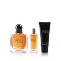Stronger With Armani You For Men Set 3Pcs EDT 100 ml + Mini EDT 10ml + Gel Douche 75ml