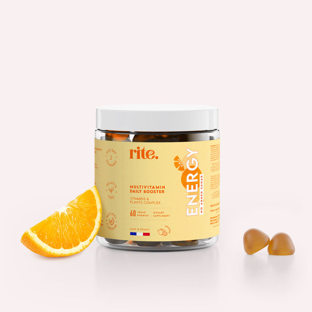Rite Energy Support Vegan Gummies - 60 Gummies