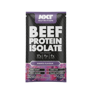 Nxt Nutrition Beef Protein Isolate Single Serving Pouch Mmmto Flavour (30g)