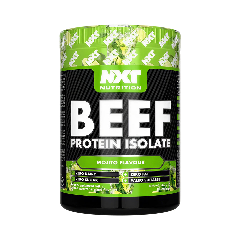 Nxt عزل بروتين اللحم البقري، موخيتو، 540g