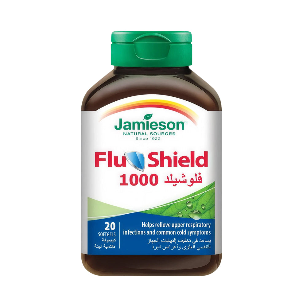 Jamieson Flu Shield 1000mg 20 Softgels