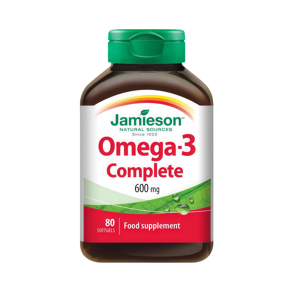 Jamieson Omega-3 Complete 600 ملغ 80 كبسولة