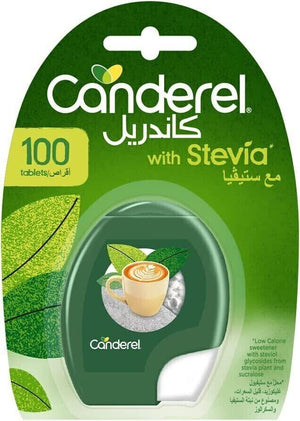 CANDEREL WITH STEVIA 100 TABLETS 184