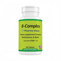 B Complex Vitamin B with Biotin 100 Tablets