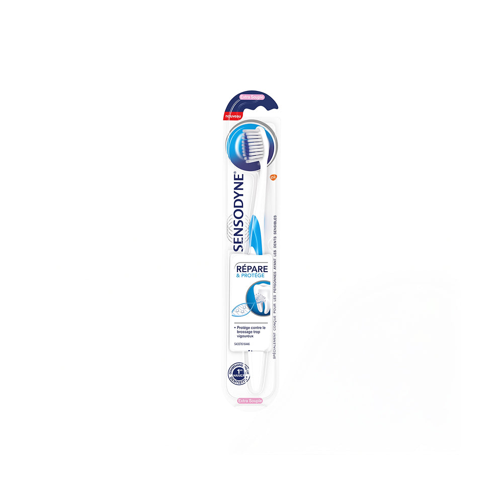 فرشاة أسنان Sensodyne – شعيرات ناعمة وعادية للأسنان الحساسة