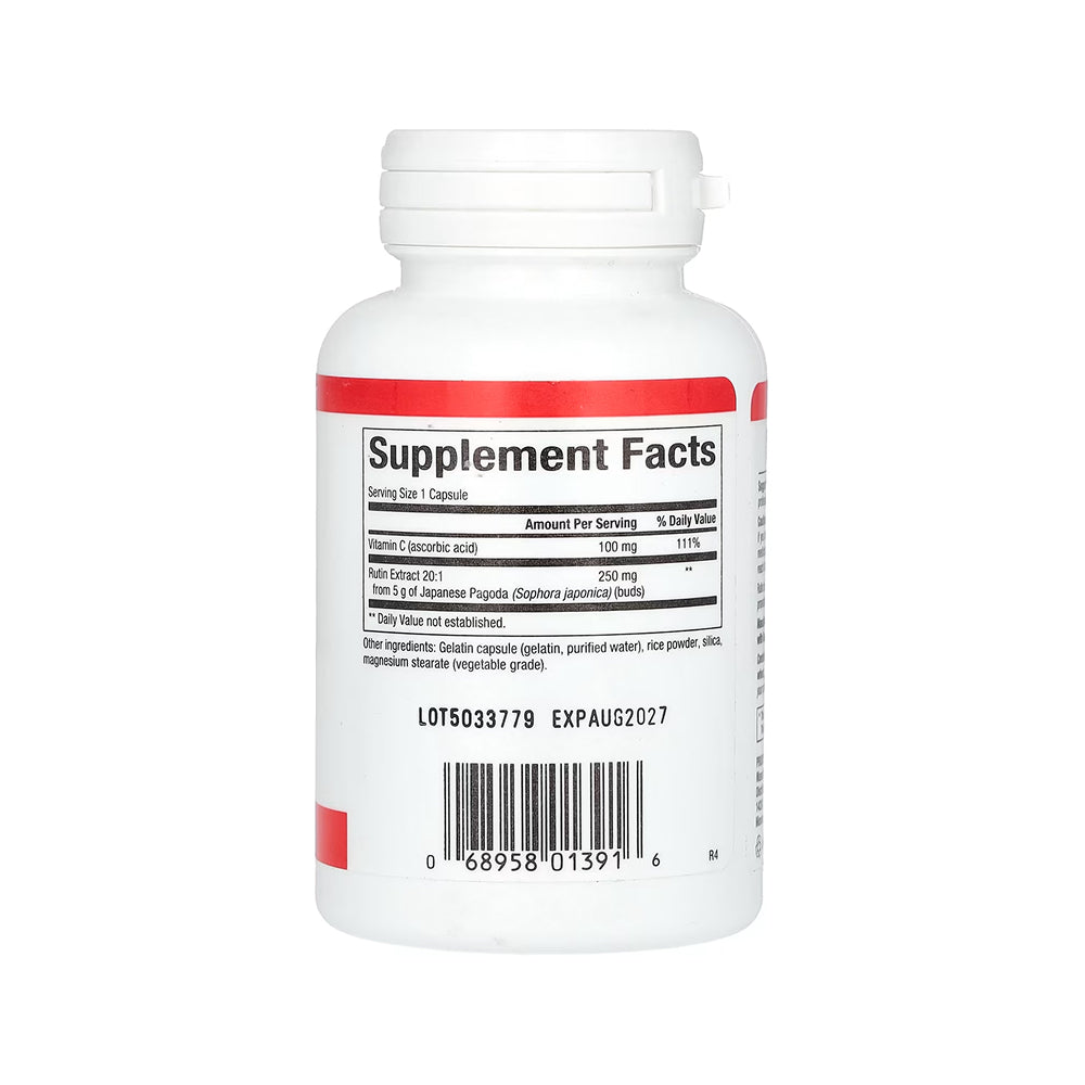 Natural Factors Rutin 250mg - 90 Capsules