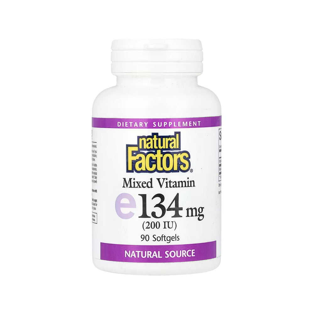 Natural Factors Vitamin E 200 IU - 90 Softgels