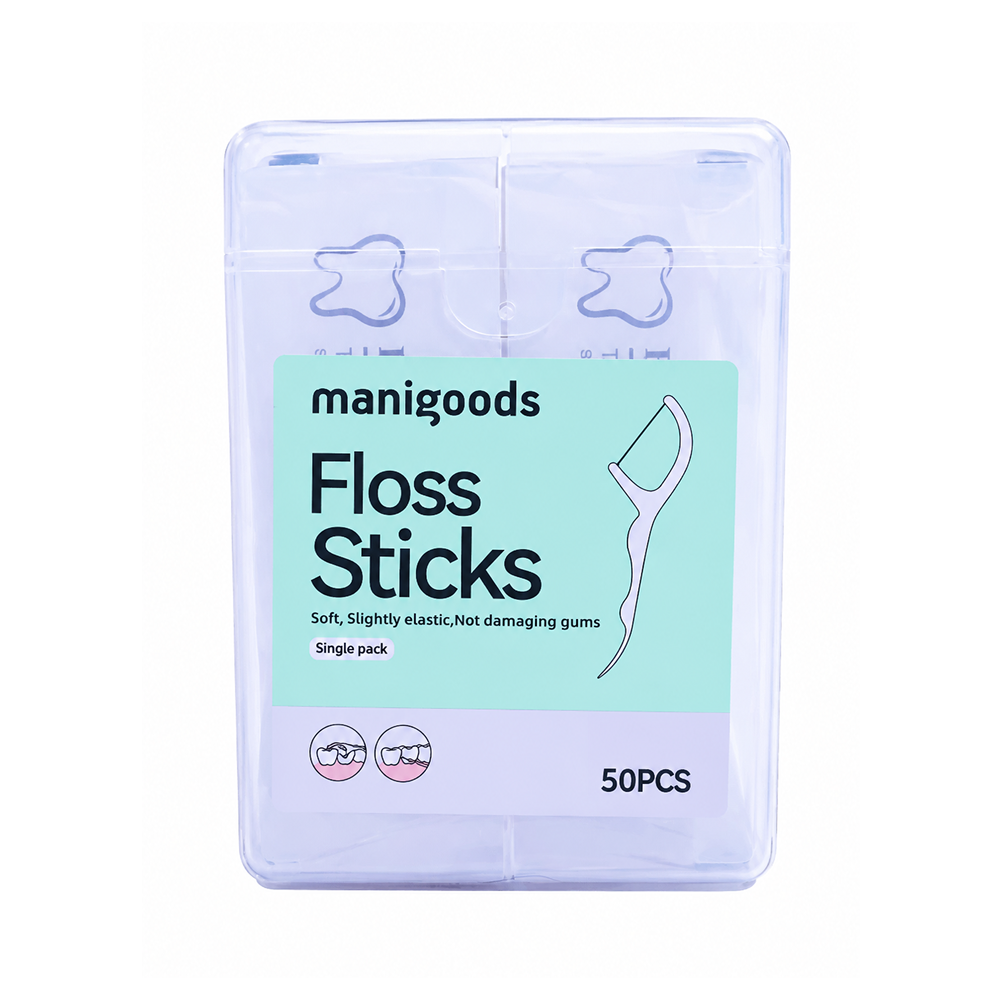 Minigood Dental Floss 50pc With Sodium Fluorine L