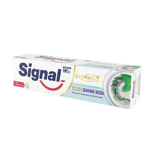 Signal toothpaste 75ml complete 8 baking soda and rosemary