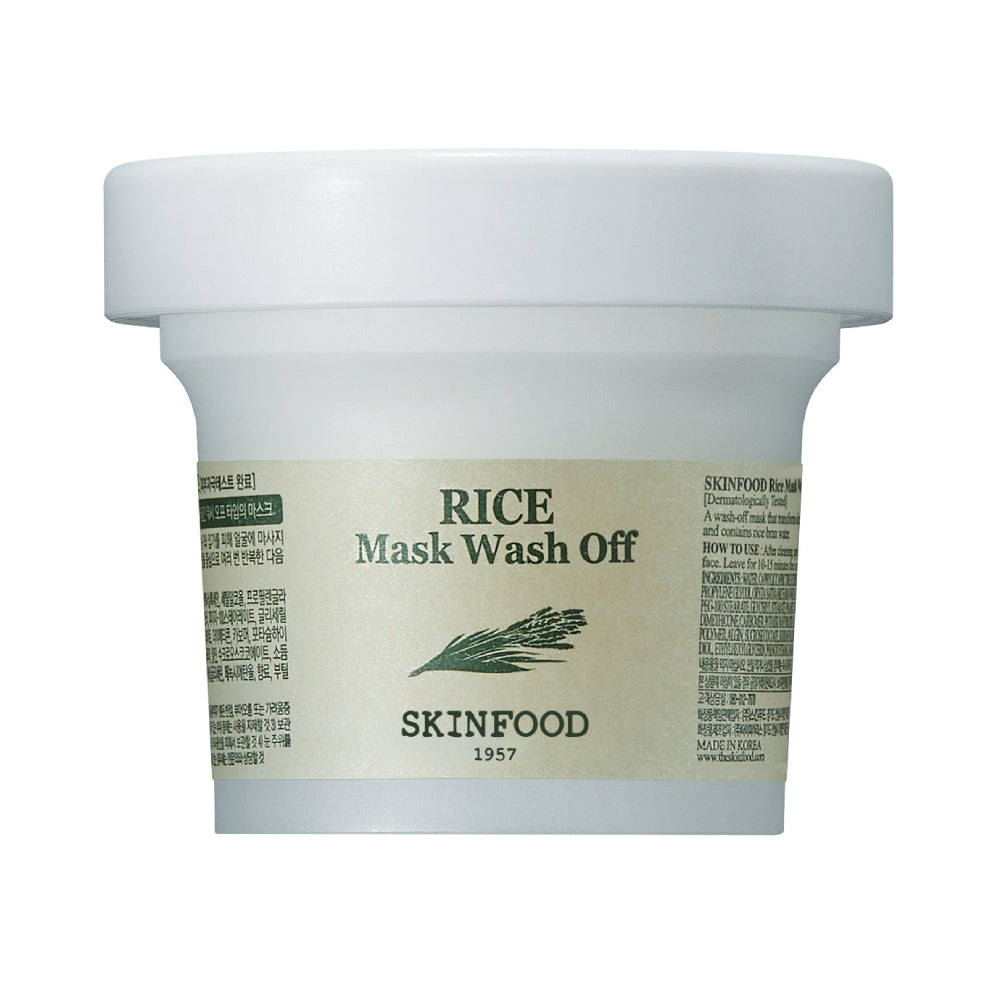 Skin food face mask 120g rice rinse off