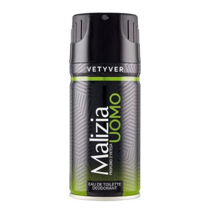 Malizia deodorant spray 150ml uomo vetyver v2