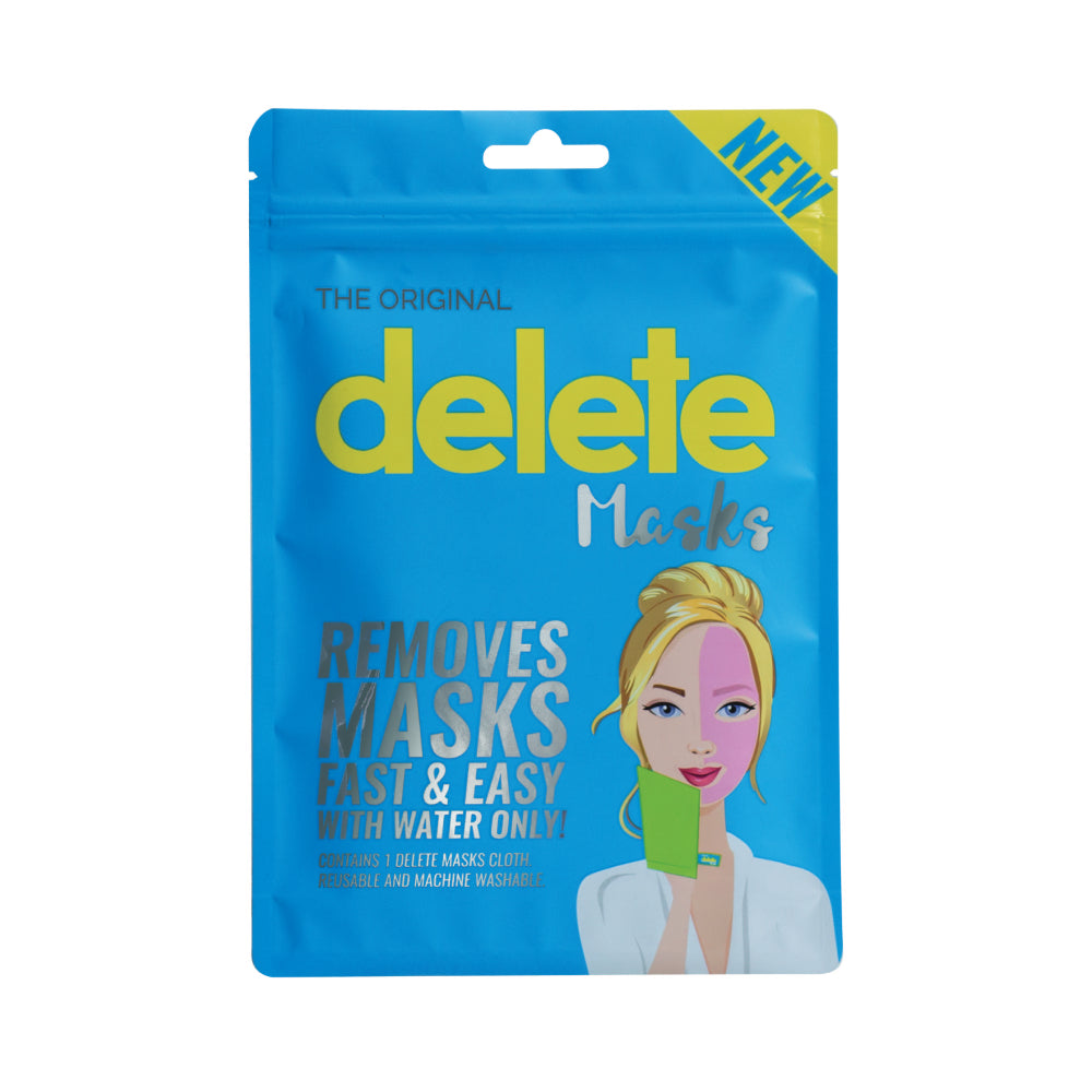 Delete makeup removes masks with water