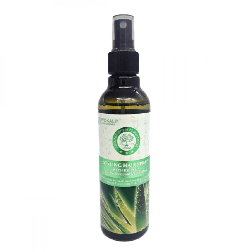 Wokali Hair Styling Spray 250ml With Keratin And Aloe Vera