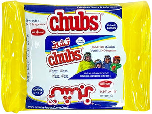 Chubs ALL Family Wipes " Sensti " Pocket size 5`s