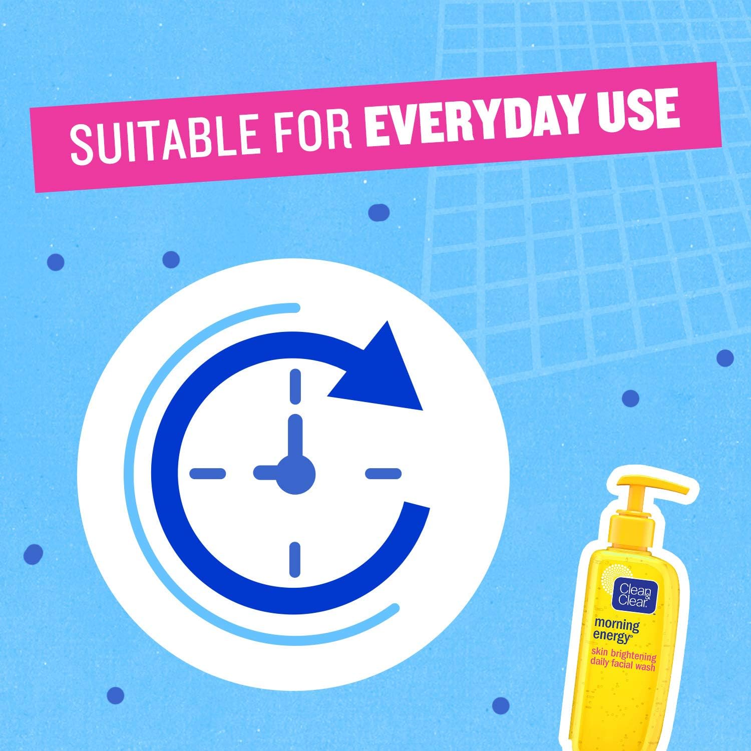 Clean & Clear Face Wash Morning Energy 150ml With Papaya And Lemon Extract