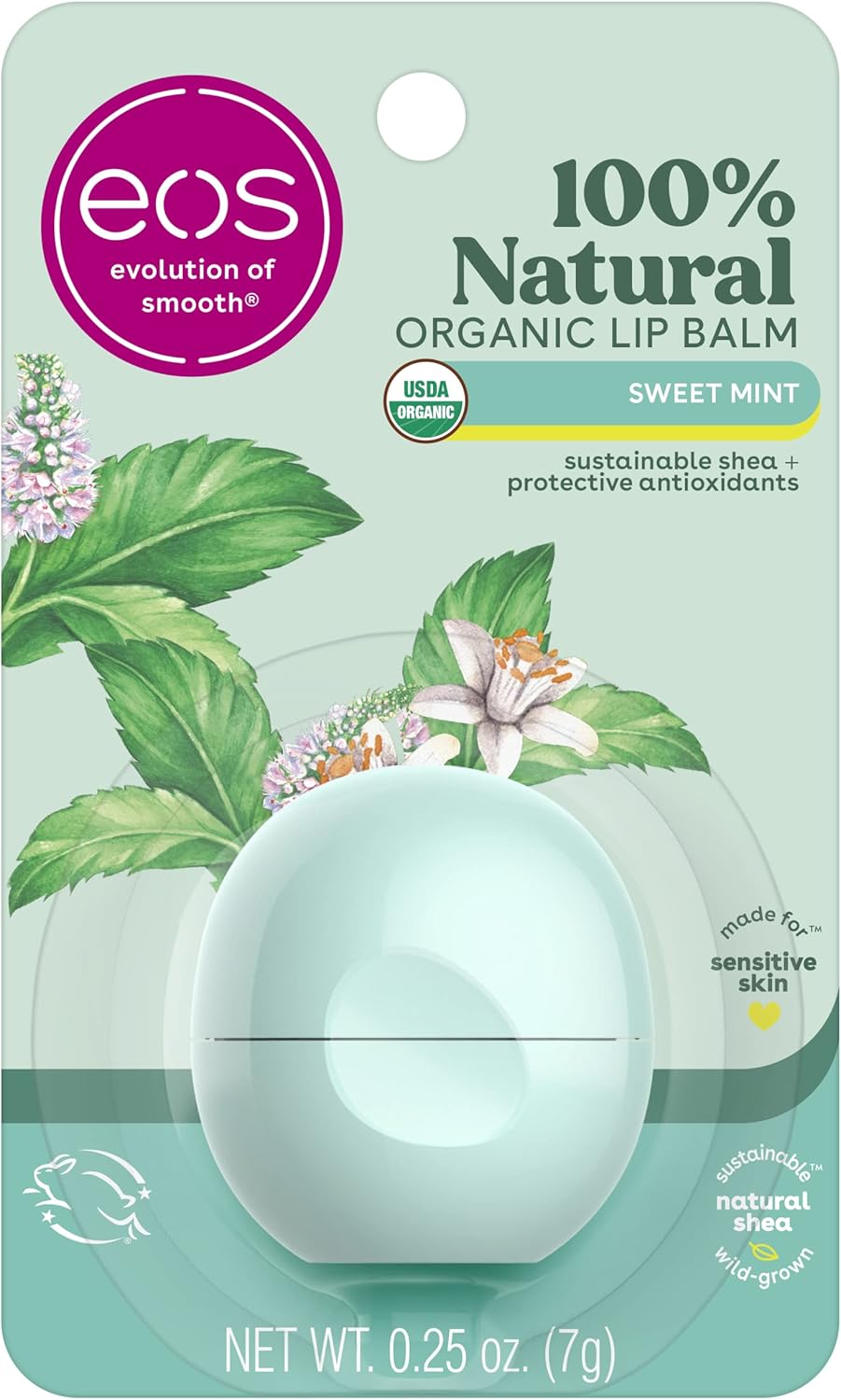 eos 100% Natural Lip Balm - 7 g