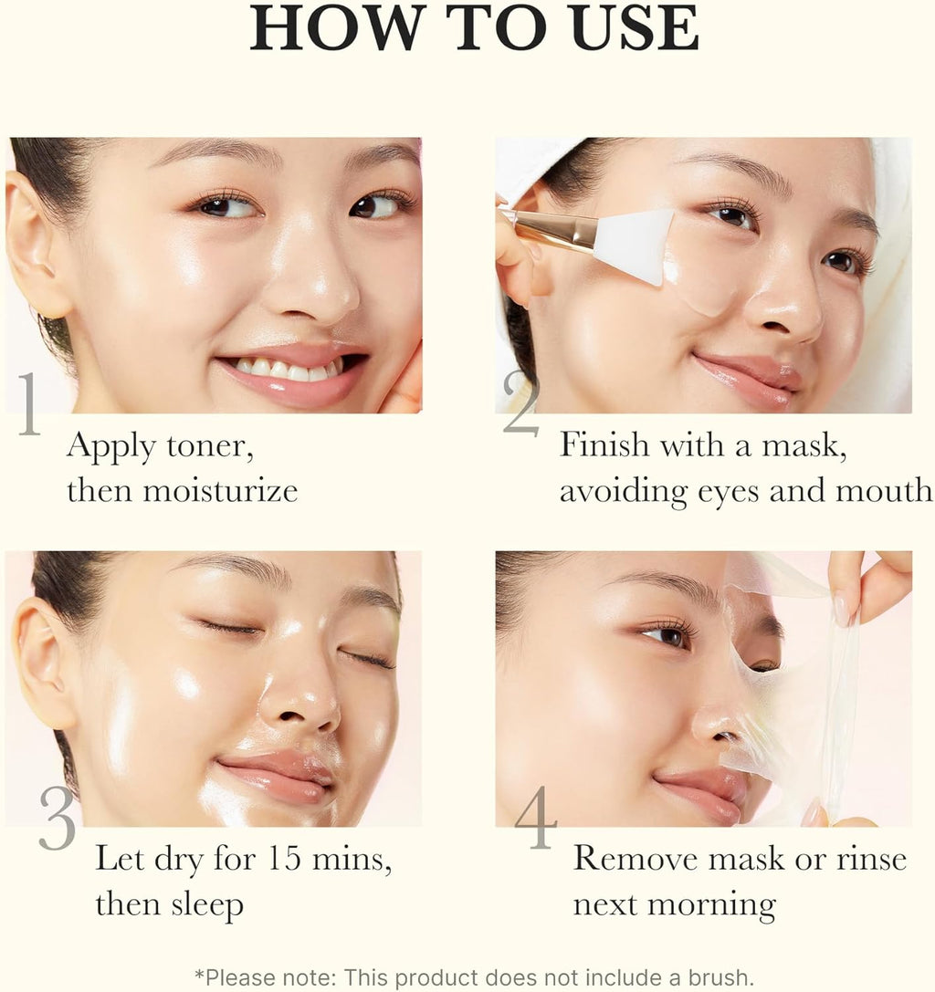 Medicube، قناع Kojic Acid Turmeric الليلي المغلف للجمال