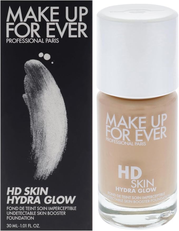 make up for ever hd skin hydra glow foundation – n22