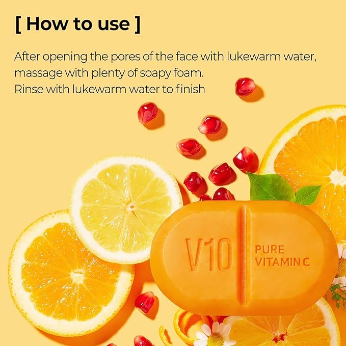 Some by mi bar soap 106g 10 v vita for skin cleansing