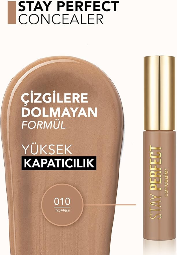 Flormar Stay Perfect Concealer 010 Toffee