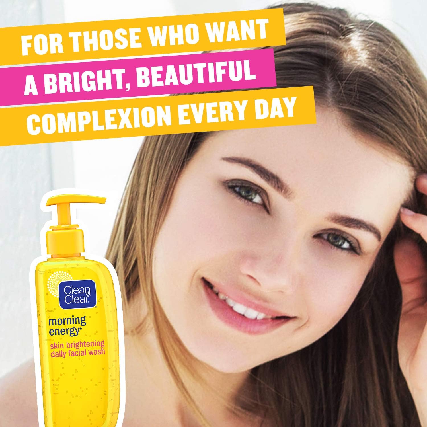 Clean & Clear Face Wash Morning Energy 150ml With Papaya And Lemon Extract