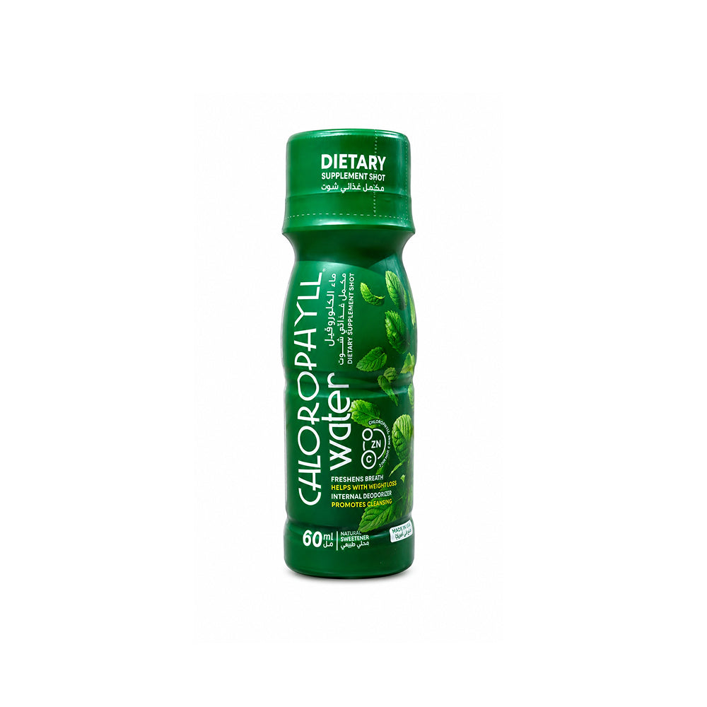 Chloropayll Water Dietary Supplement Shot, 60 ml