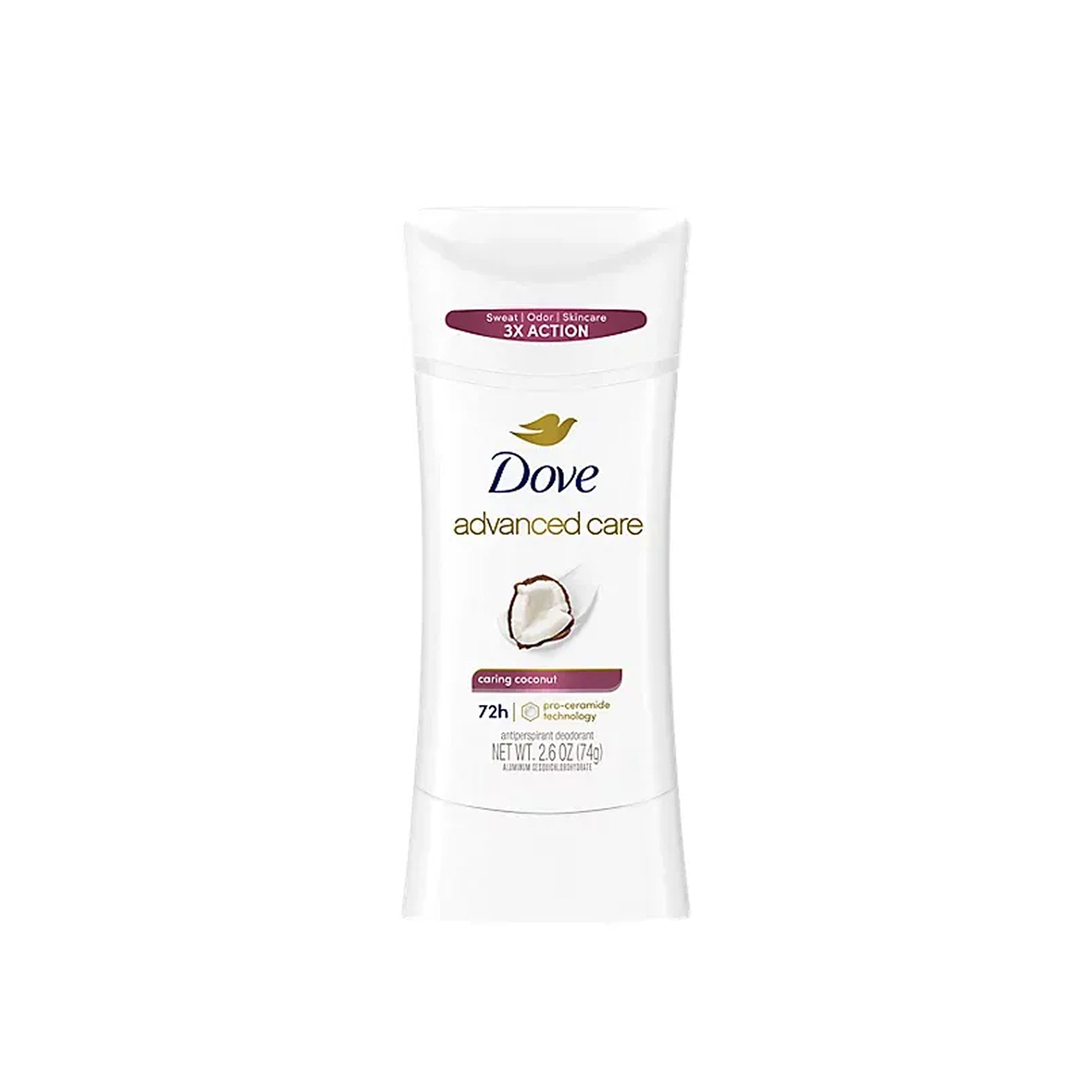 Dove Deodorant Advance Care Anti-Perspirant Coconut 74g