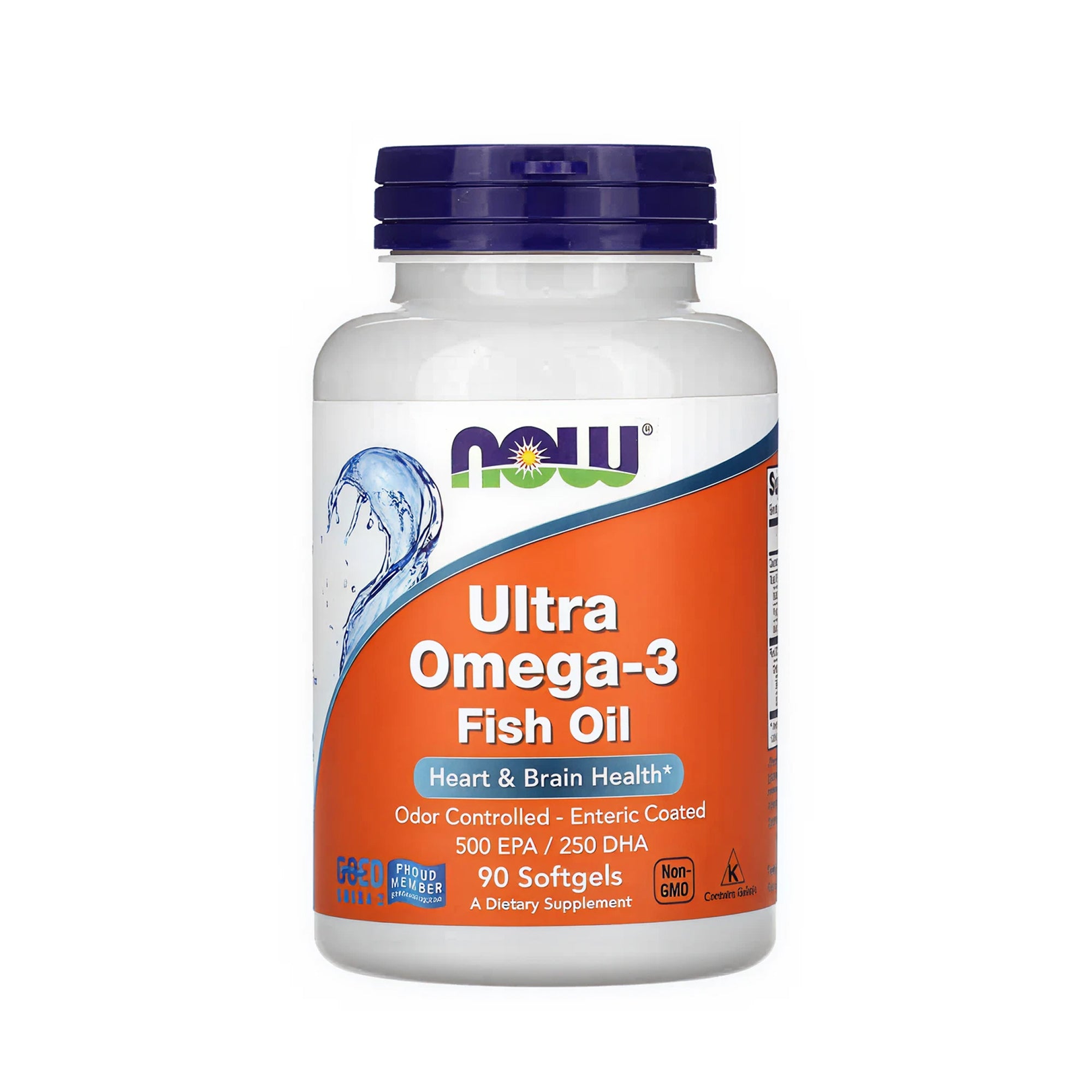 NOW Foods Ultra Omega-3 Fish Oil 90 Softgels