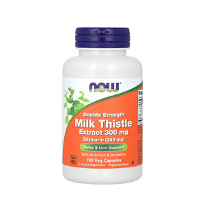 Now foods, Milk Thistle Extract-300 mg, 100 Veg Capsules