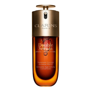 clarins double serum   anti aging + anti wrinkle serum 50ml