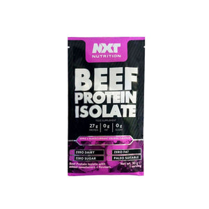 Nxt beef protein isolate apple & blackcurrant 1 serv