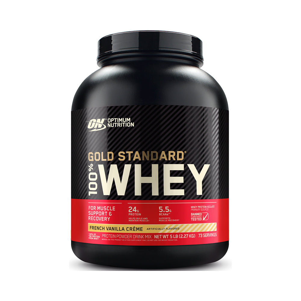 Optimum Nutrition Gold Standard 100% Whey Protein French Vanilla 5 LB