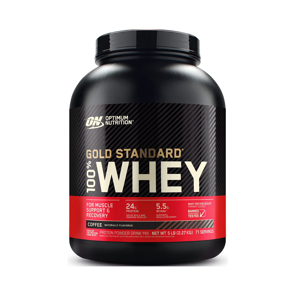 Optimum Nutrition Gold Standard 100% Whey Protein Coffee 5 LB