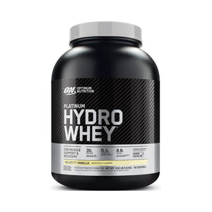 Optimum Nutrition Platinum HydroWhey Protein Powder Velocity Vanilla 3.52 LB