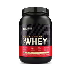 Optimum Nutrition Gold Standard 100% Whey Protein Vanilla Ice Cream 2 LB