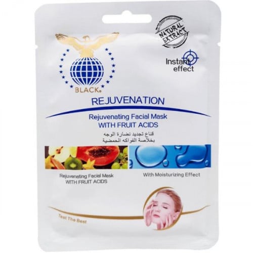 Black Face Mask 30ml Fruit Acids