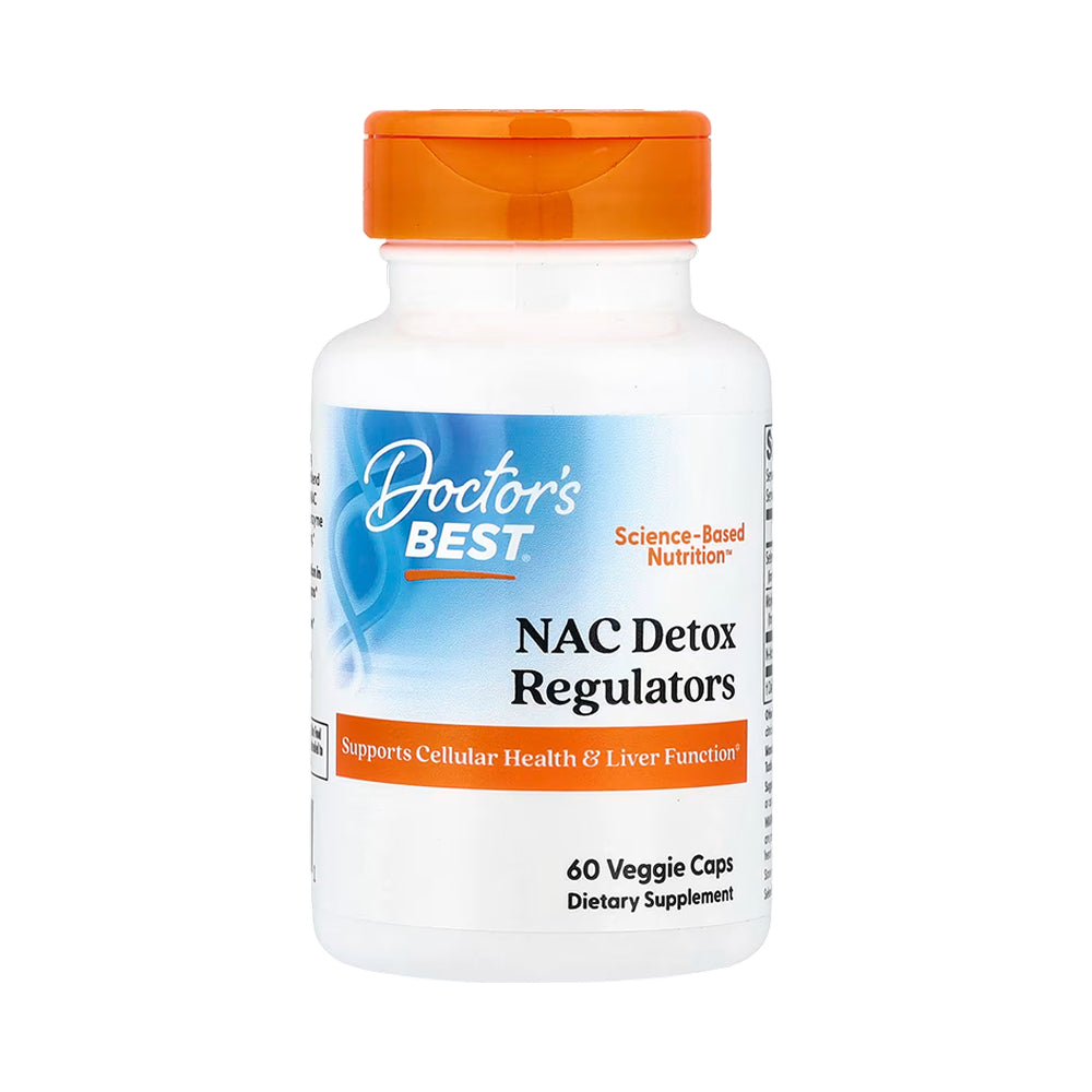 Doctor's Best NAC Detox Regulators - 60 Veg Caps