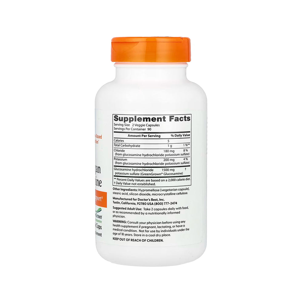 Doctor's Best Vegan Glucosamine Joint Support - 180 Veg Caps