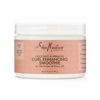 كريم تعزيز تجعيد الشعر المجعد من Shea Moisture بجوز الهند والكركديه