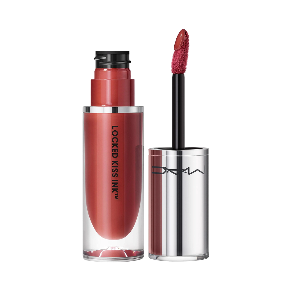 Mac Locked Kiss Ink Lip Color  Lipstick 91 Emphatic - 4ml