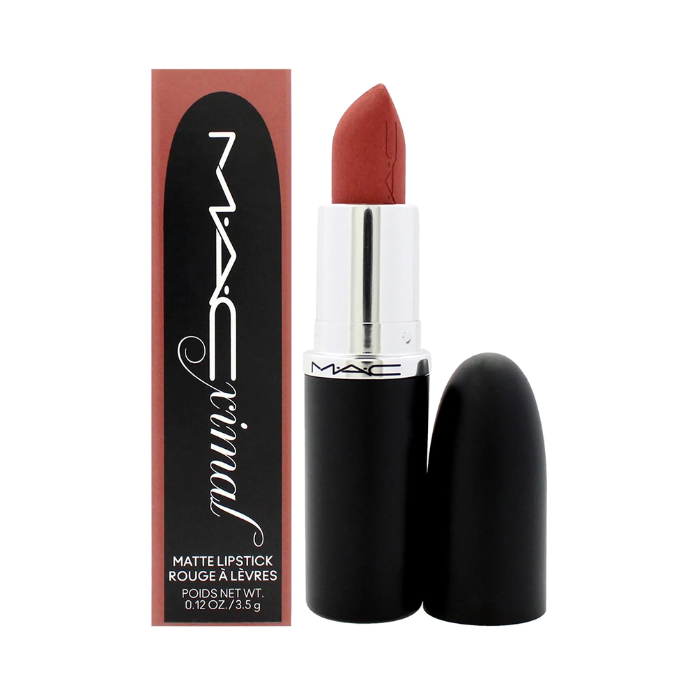 MAC Macximal Matte Lipstick - 669 Warm Teddy  for Women - 0.12 oz Lipstick