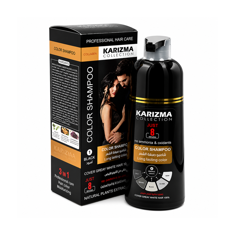 Karizma Color Shampoo – Natural Plant Extracts for Color Protection