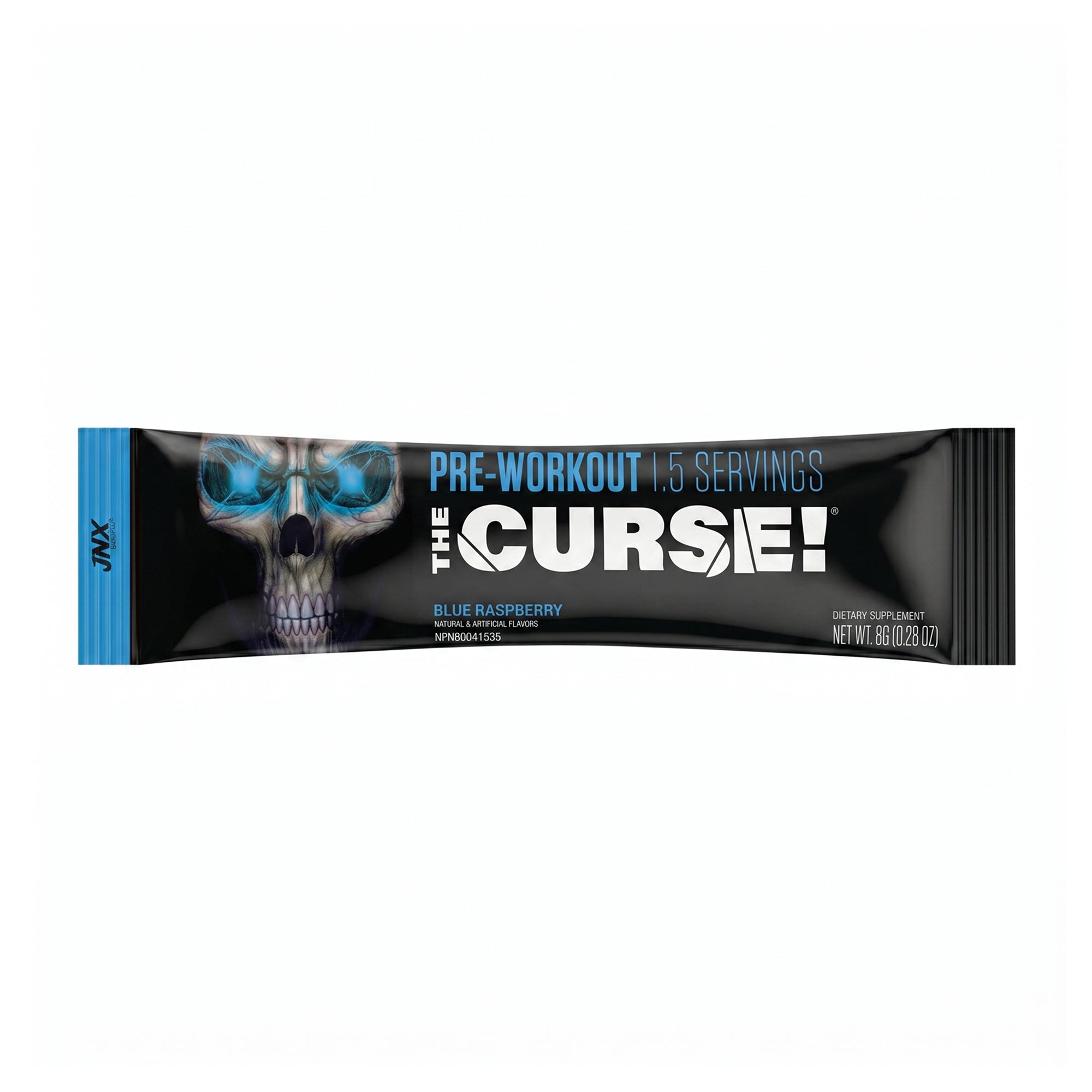 Jnx The Curse! Pre Workout Blue Raspberry 1.5 Servings