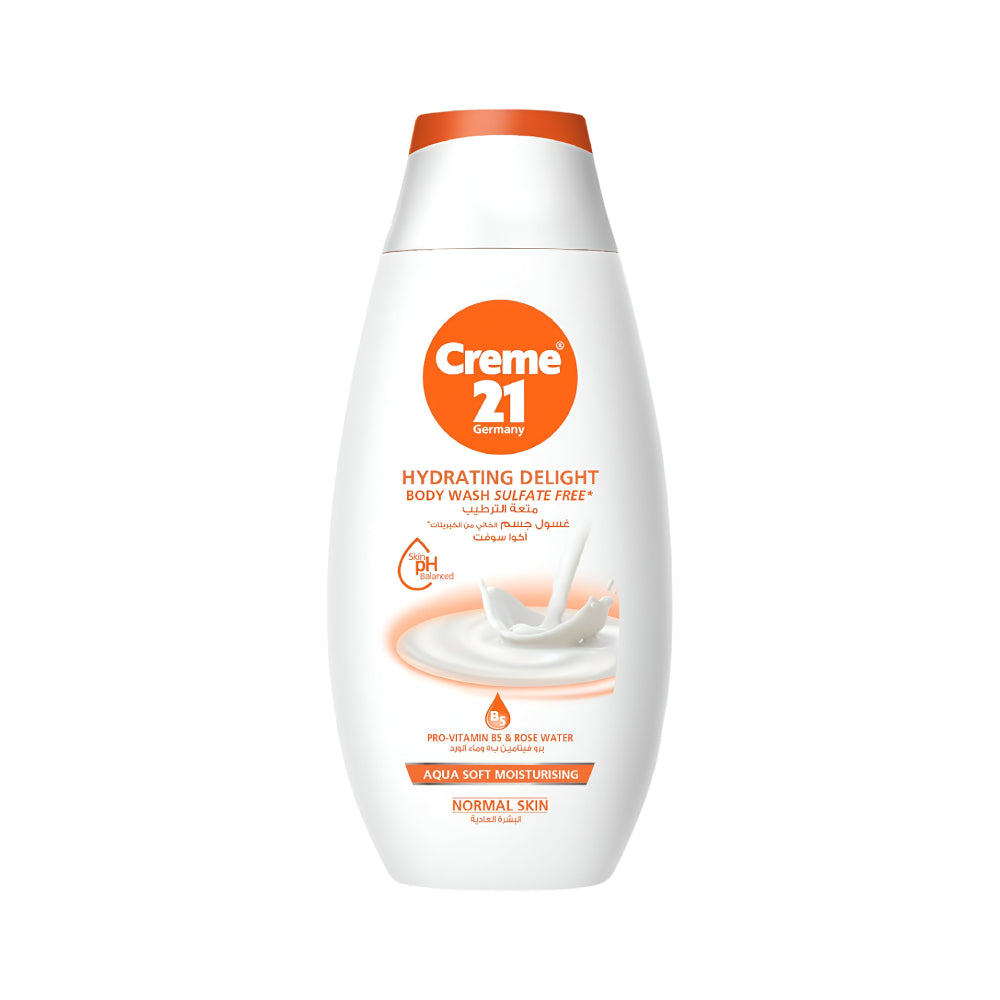 Creme 21 Body Wash 250ml Aqua Soft Moisture Delight Sulfate-Free